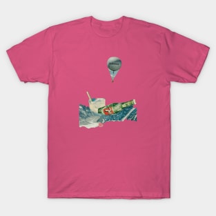 Flying with the hot air balloon T-Shirt